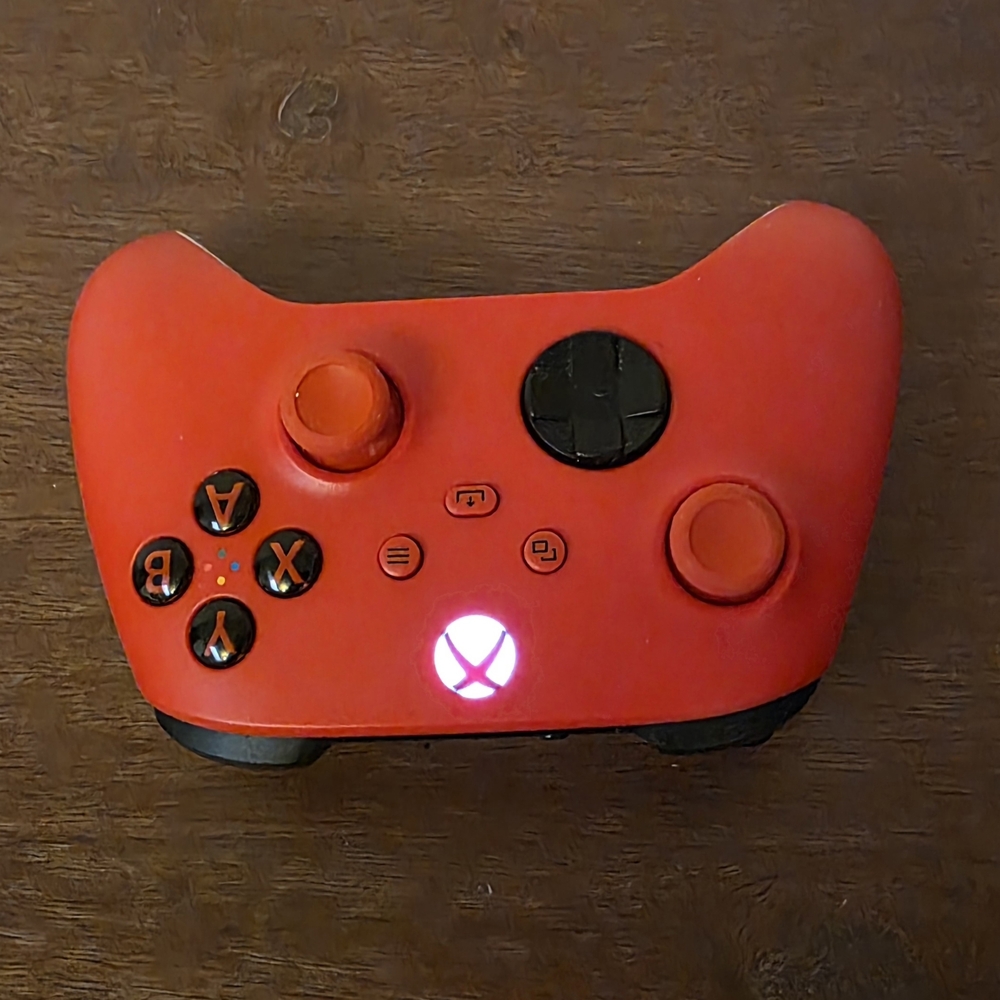 Red Wireless Gaming Controller